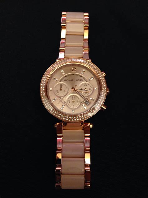 michael kors bling face watch|michael kors rose gold watch.